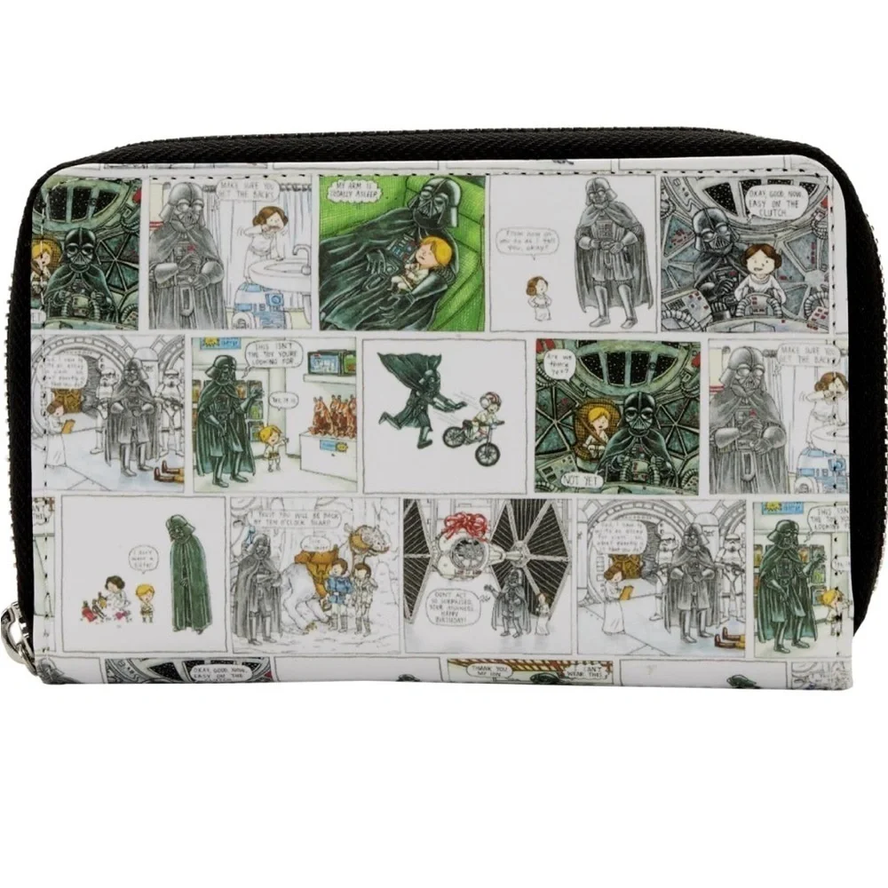 NWT Loungefly Star Wars Vaders I AM Your Fathers Day Zip Around Wallet​​​​​​